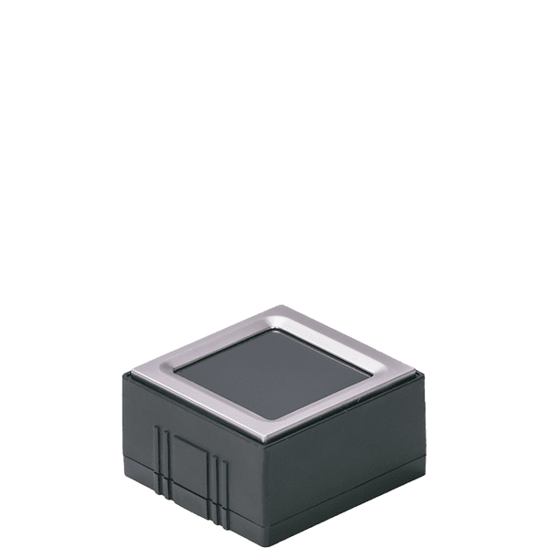 Integrated Biometrics Watson Mini two-finger fingerprint scanner, three-quarter view